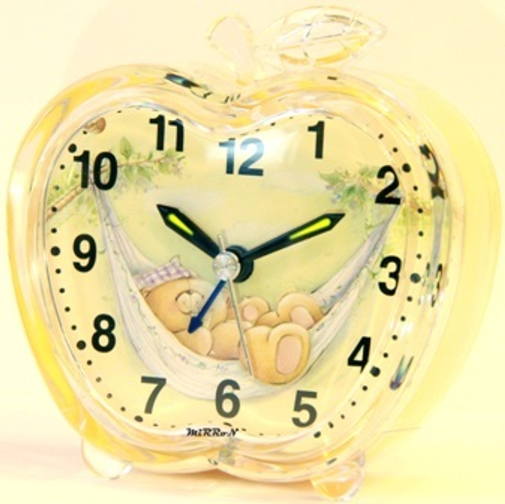 Будильник MIRRON 3201 желт5