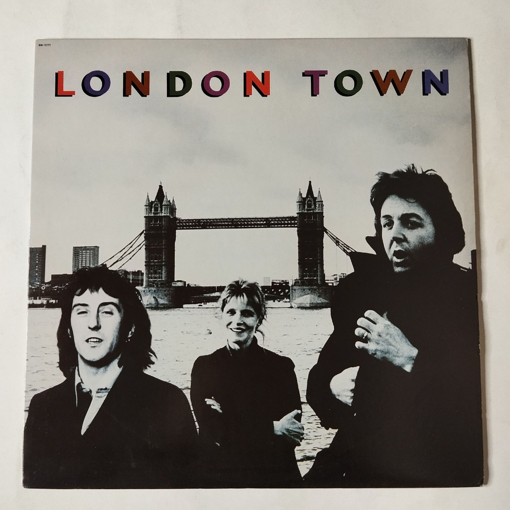 Винтажная виниловая пластинка LP Wings Paul McCartney London Town (USA 1978)