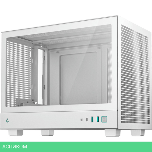Корпус DeepCool CH160 WH без БП белый (R-CH160-WHNGI0-G-1)