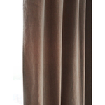 Штора из хлопкового бархата бежевого цвета из коллекции essential, 150х290 см