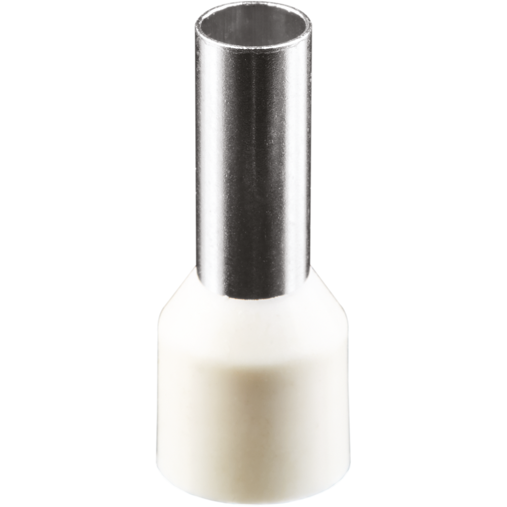 Наконечник Navigator 71 907 NET-E10-12-B10 Е-гильзы НШВИ цвет слонкост(10 шт/уп)
