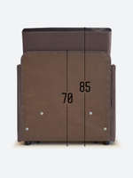 Кресло-кровать "Миник" с подлокотниками, купон Котенок в клубках