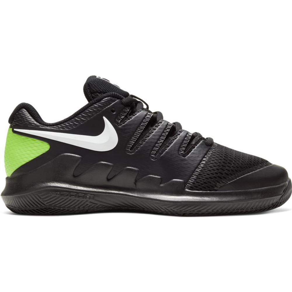 Детские Кроссовки теннисные  Nike Jr Vapor X - black/white/volt