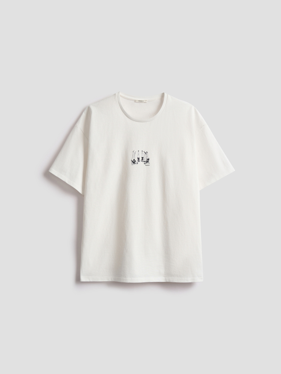 Футболка с принтом