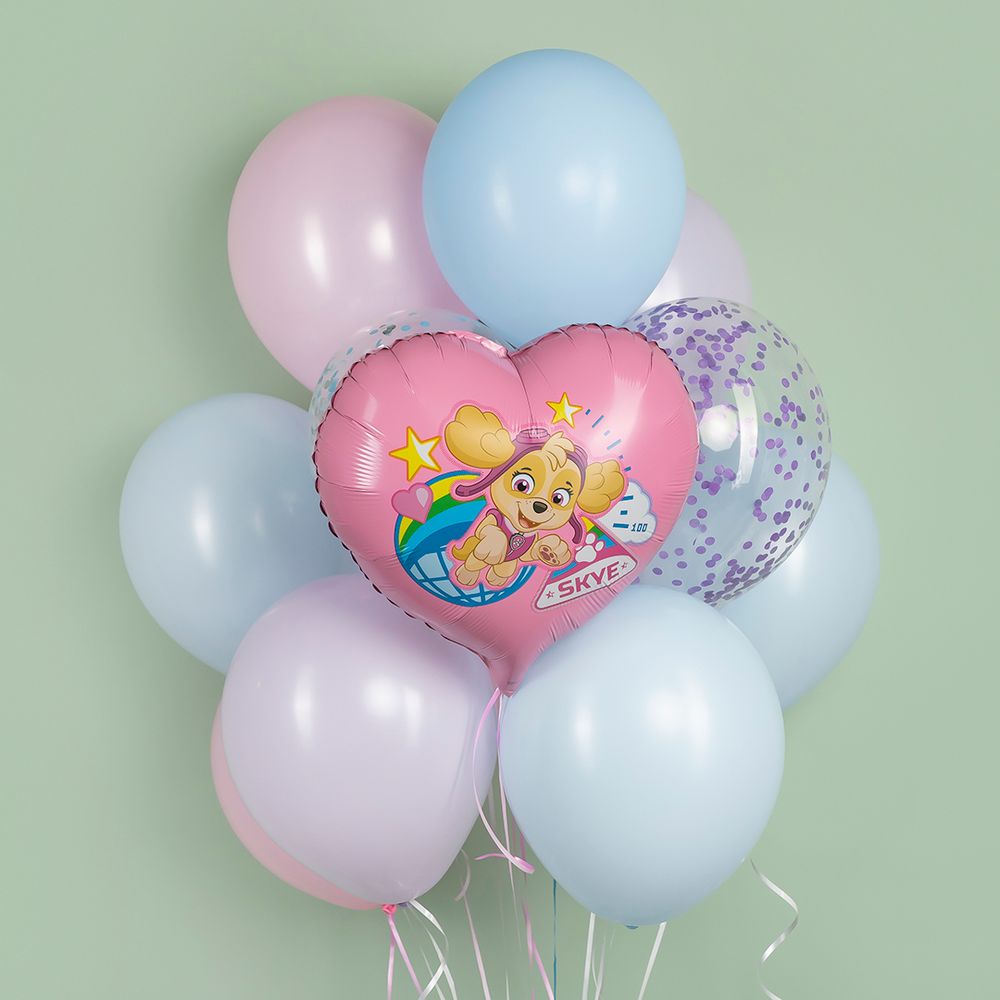 Шар (18''/46 см) Сердце, Любимый Щенок, 1 шт. в уп.