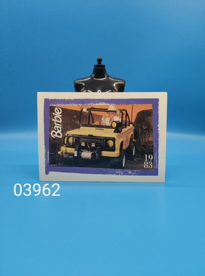 Аксессуар винтажная карточка Барби 90х 03962