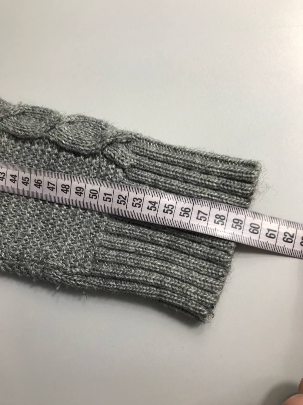 Платье вязаное, визуально 44 размер