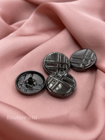 Шляпка под установочные кнопки черная