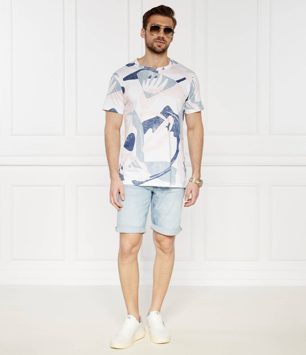 Джинсовые шорты Sonny GUESS - голубой(M4GD01 D5AZ2)