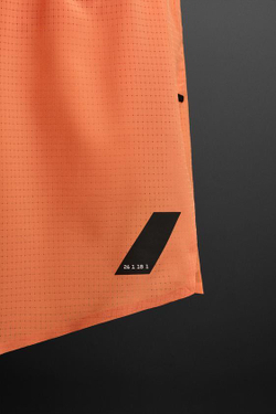 ZARA КОРОТКИЕ ШОРТЫ ДЛЯ БЕГА, ОРАНЖЕВЫЙ