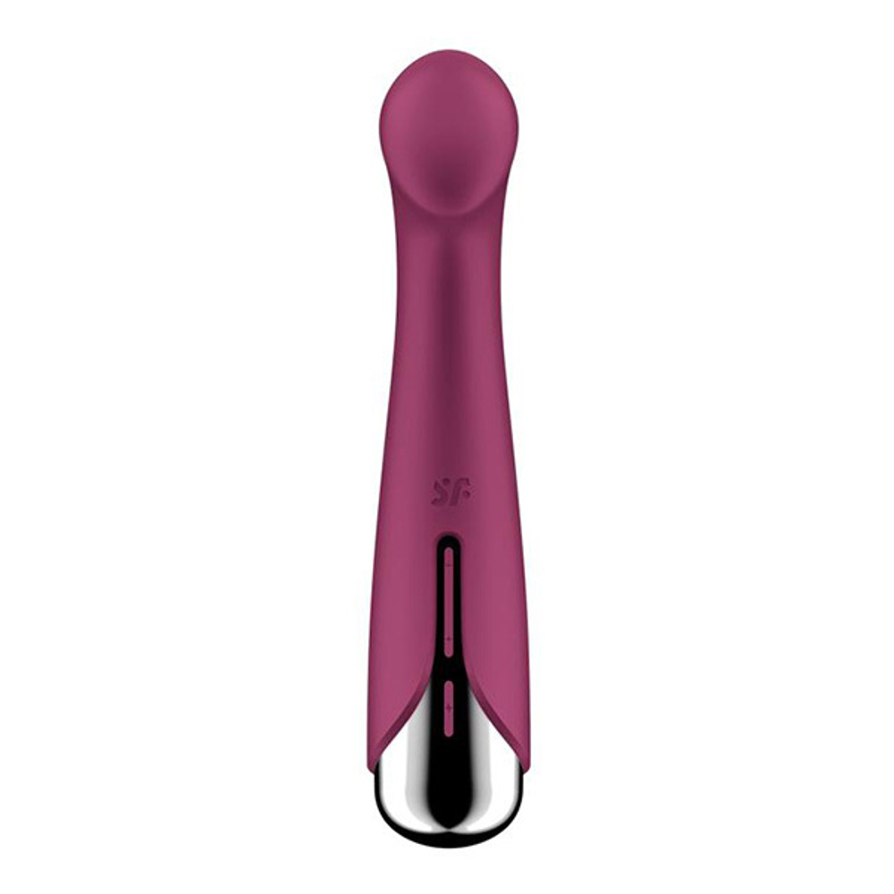 Сливовый вибратор для G-точки 17см Satisfyer Spinning G-Spot 1
