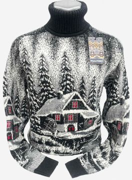 Pulltonic из шерсти и кашемира "Зимовье" Размеры (50-54)