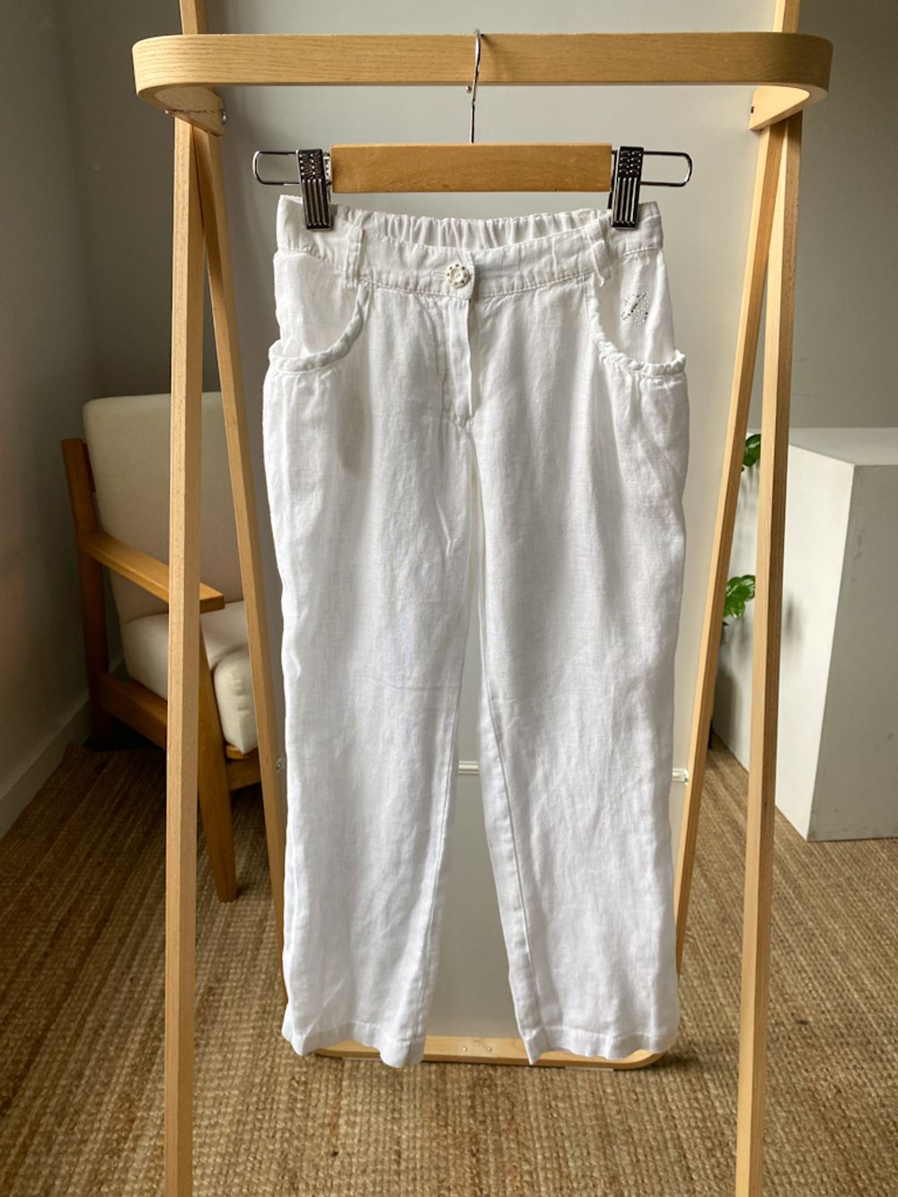 Льняные брюки Blumarine, 116