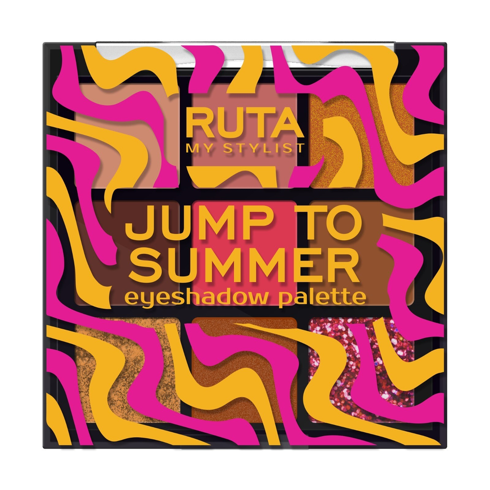 Ruta Палетка теней для век Jump to Summer, 9 гр