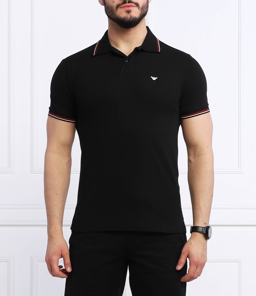 поло Emporio Armani - черный(8N1FB4 1JPTZ)