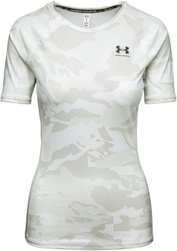 Женская теннисная футболка Under Armour Iso Chill Team Comp SS - white