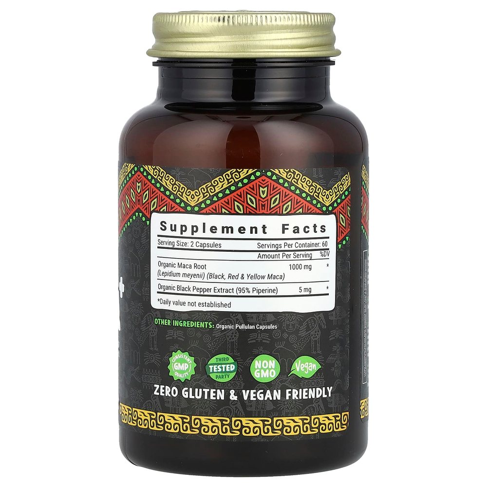 Maju Superfoods, Maju's Maca +, 120 капсул