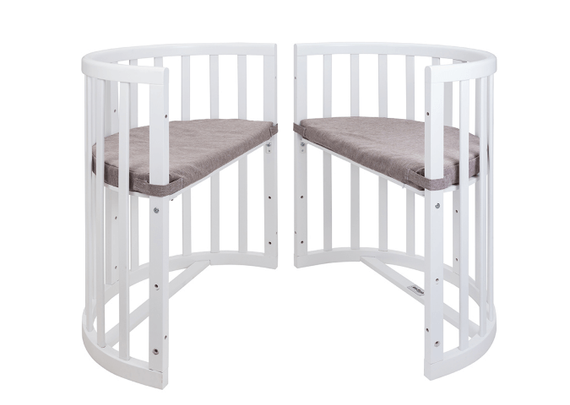 Кроватка-трансформер Ellipsebed Белая