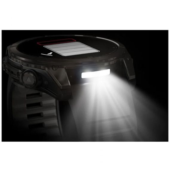 Garmin Fenix 8 51 мм Sapphire Carbon Gray — титановый корпус, AMOLED, премиум-умные часы