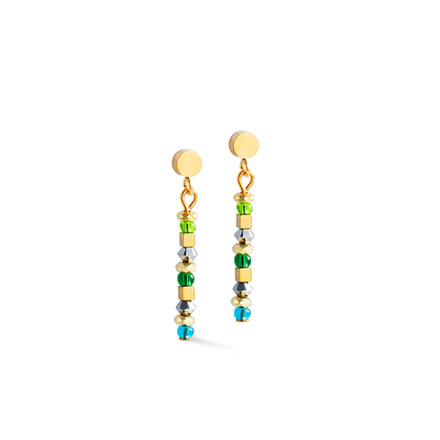Серьги Coeur de Lion Multicolour Gold 4359/21-1516