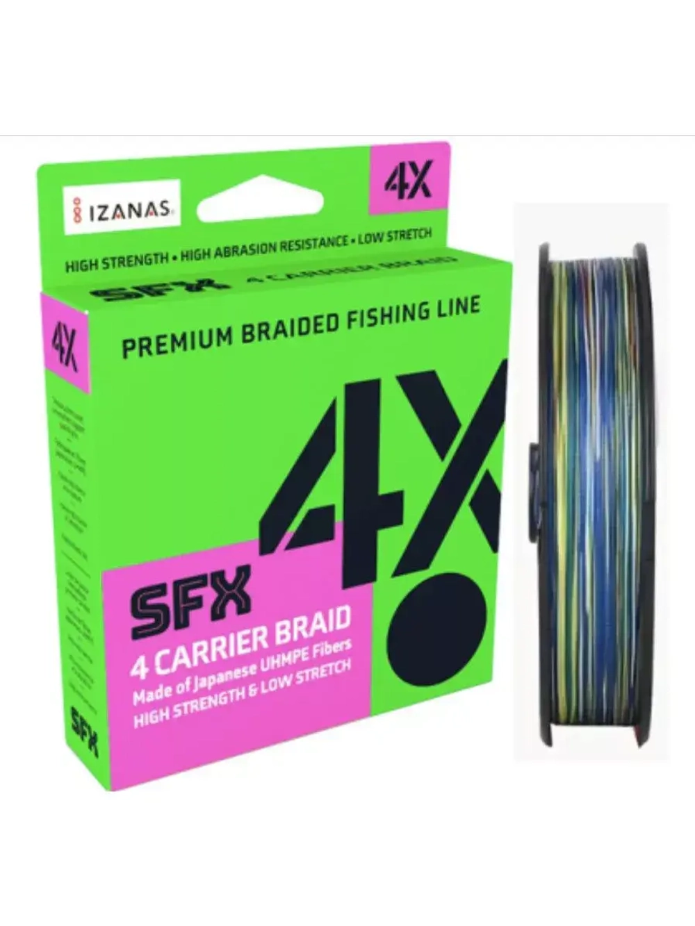 Плетеный шнур для рыбалки SFX 8X 150 м, 0,285 мм, 22,3 кг