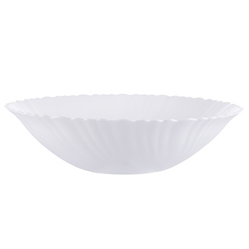 MILLIMI Бьянко Плюс Салатник, опаловое стекло, 16.5см,400мл