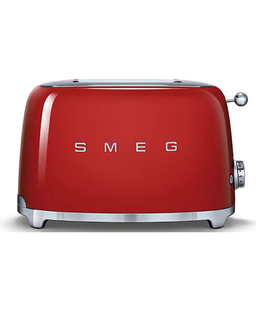 Smeg Тостер на 2 тоста, красный