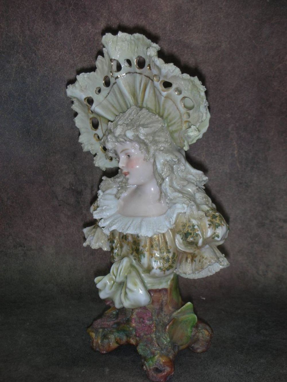 Статуэтка. Фарфор. Бюст Дамы. Galluba Hofmann. Германия