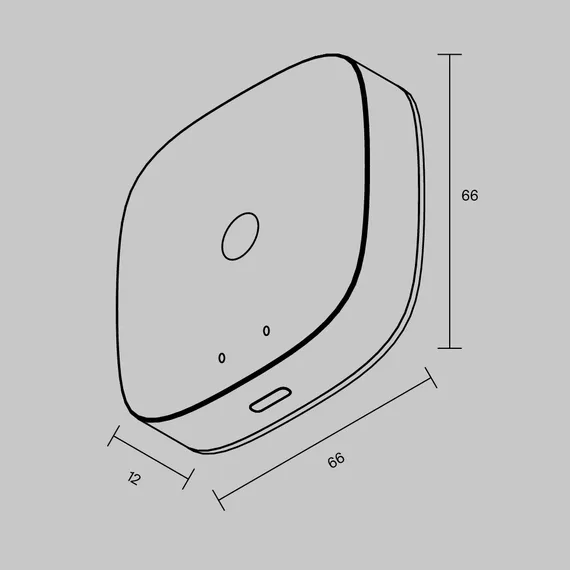 Центр управления умным домом Maytoni Smart ХАБ Lighting control md-tra034-w(n)