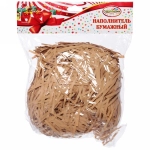 Наполнитель бумажный для подарков «Сюрприз» 50г, бежевый