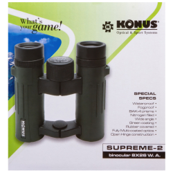 Бинокль Konus Supreme-2 8x26 WA — упаковка