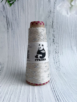 Трикотажная пряжа с люрексом Люмия