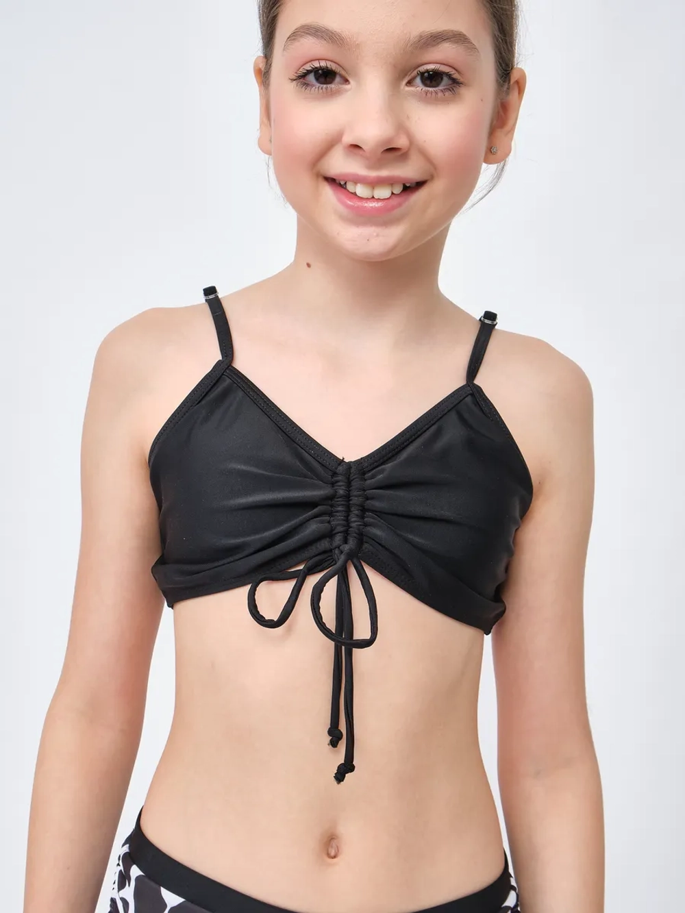 купальник раздельный 3 в 1 с шортами и топ парео