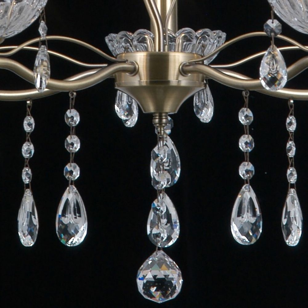 Подвесная люстра ILLUMICO  IL0265-5PSQ-39 AB