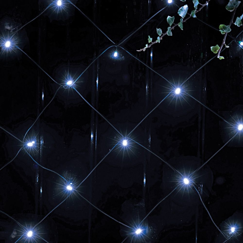 ERASS024-15 ЭРА Сеть 150 LED на солнечной батарее холодный свет 2м*1,35м | Садовые декоративные светильники