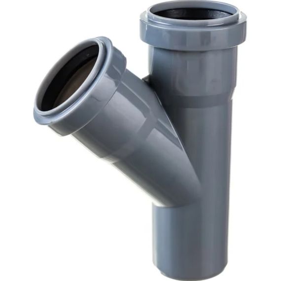 Тройник Политэк Пайп 50х50/45гр. ВК (50) купить в Москве и Московской области по низкой цене с доставкой по России — (1) Тройник Политэк Пайп 50х50/45гр. ВК (50) — (1)