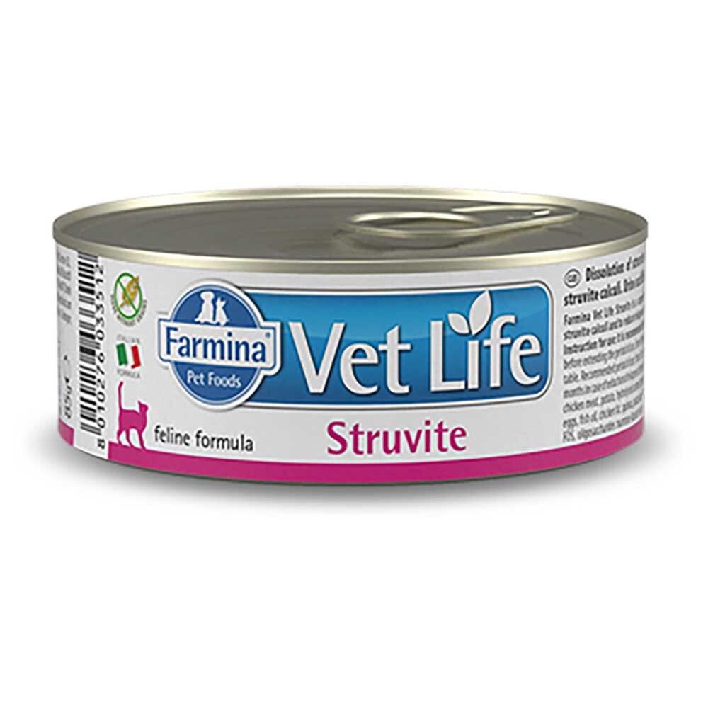 Farmina Vet Life Cat Struvite 85г - диета паштет для кошек при струвитах
