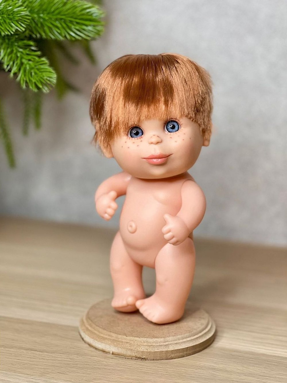 Пупс BERJUAN виниловый 20см Pecosetes (124A2)