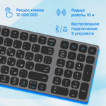 Клавиатура Wireless Oklick K767W