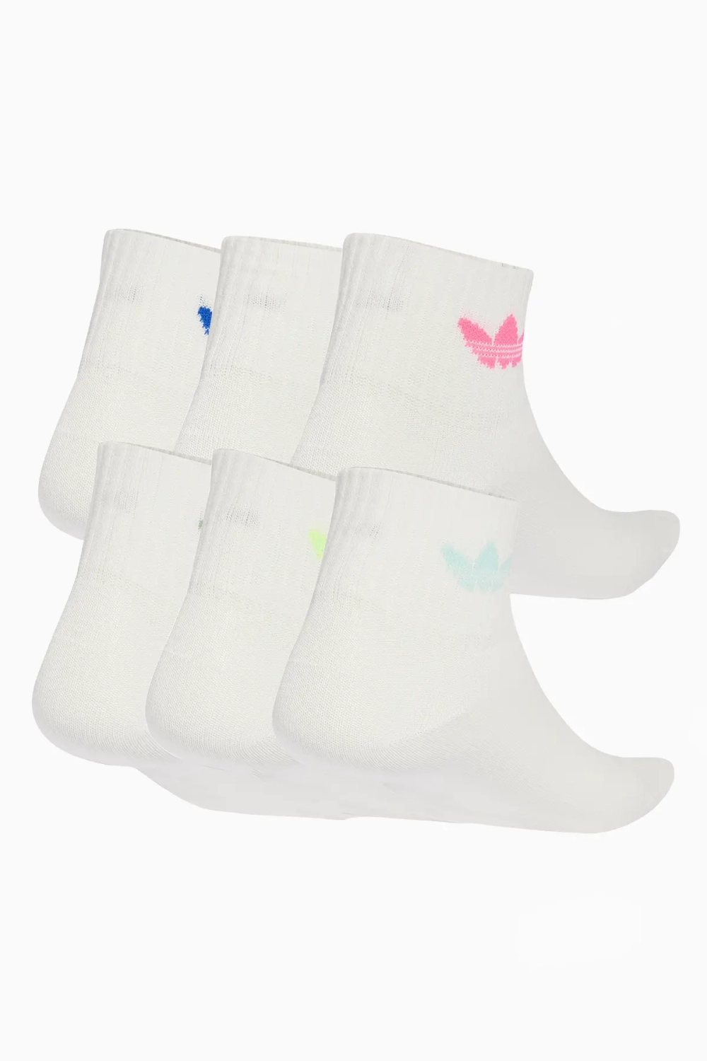 Носки adidas Trefoil 6 Pairs - белый