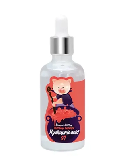 ELIZAVECCA - СЫВОРОТКА ДЛЯ ЛИЦА С ГИАЛУРОНОВОЙ КИСЛОТОЙ 97% WITCH PIGGY HELL PORE CONTROL HYALURONIC ACID 97%, 50 МЛ