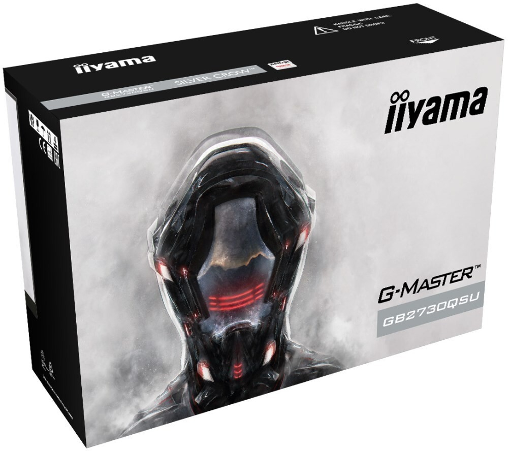 Монитор Iiyama 27;; G-Master GB2730QSU-B1 2560x1440 TN WLED 75Гц 1ms FreeSync DVI HDMI DisplayPort