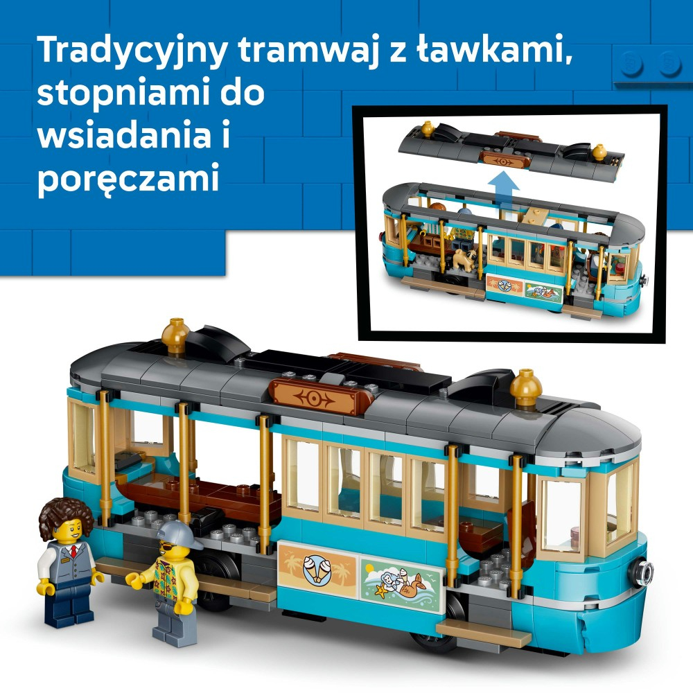 Конструктор LEGO City 60506 Трамвай у пляжа — фото 4