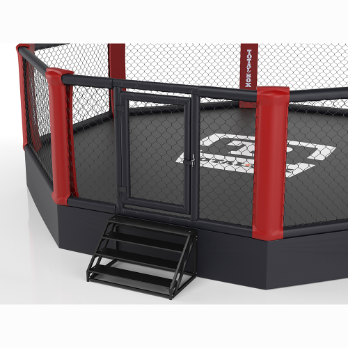 Октагон (восьмиугольник) для ММА на помосте 0,5м, диаметр 6 м