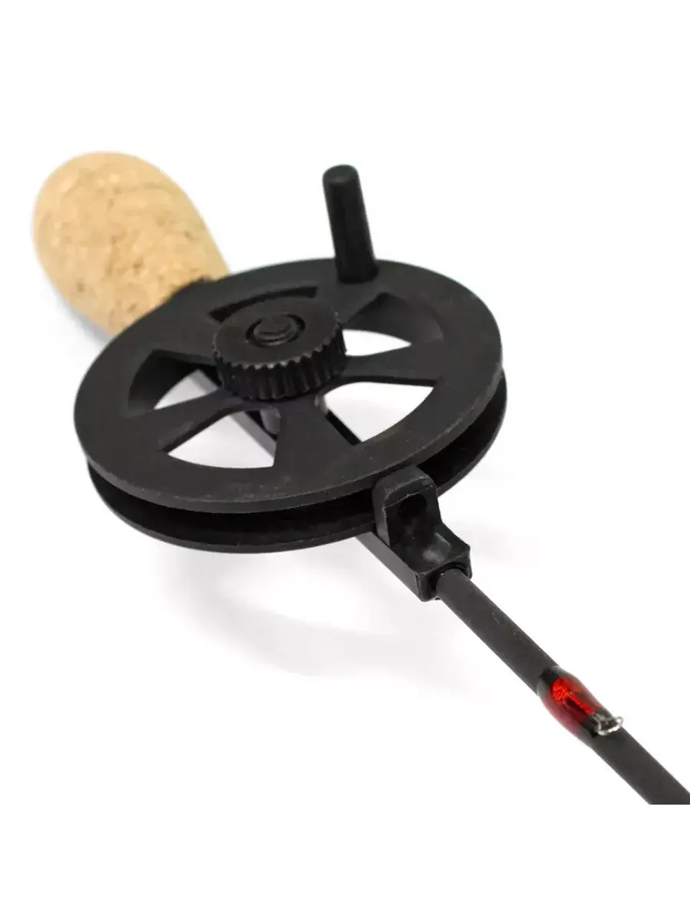 Удочка для зимней рыбалки AQUA ICE BOW телескопическая с катушкой и пробковой ручкой (зимняя удочка)