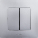 Рамка 1 пост алюминий ETIKA Legrand