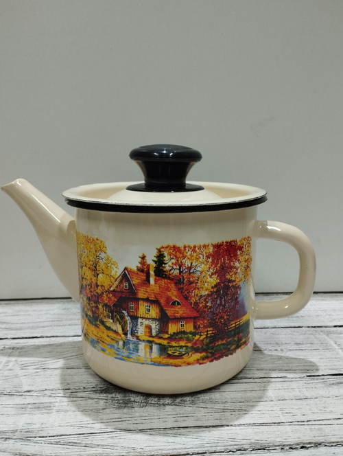 Чайник 1л цил слоновый Старая мельница 42704-072/4