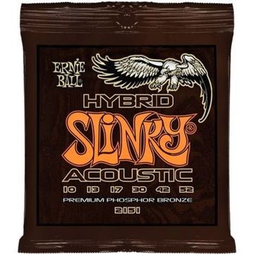 Струны для акустической гитары 10-52 ERNIE BALL P02151 Earthwood Phosphor Bronze Rock and Blues