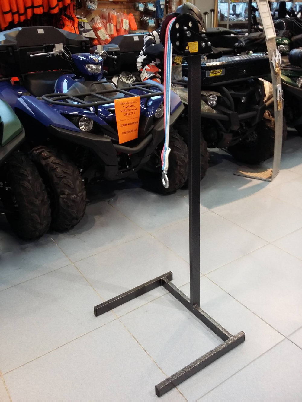 Подъемник для снегохода и ATV