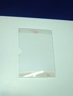 Карман информационный вертикальный №2 А6+скотч